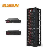 Bluesun 48v lithium ion battery 50Ah 75Ah 100Ah lithium battery rack support series and parallel connection